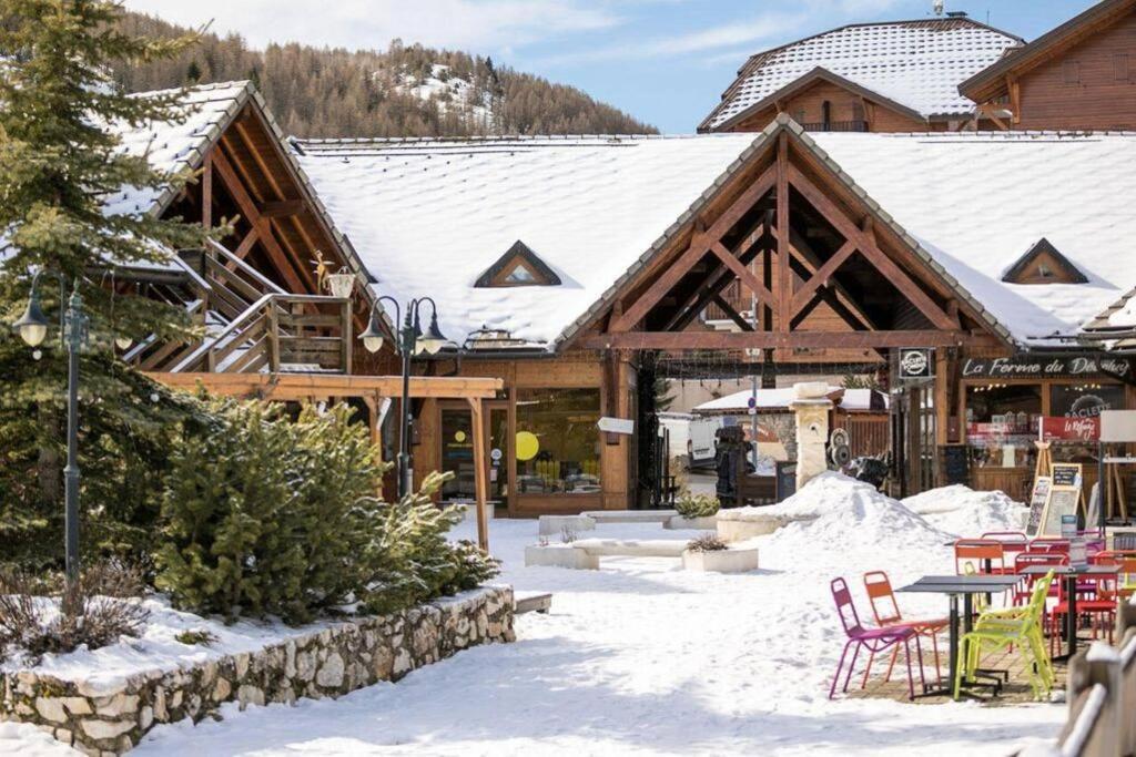 Appartement Duplex Au Pied Des Pistes Saint-Étienne-en-Dévoluy Zewnętrze zdjęcie